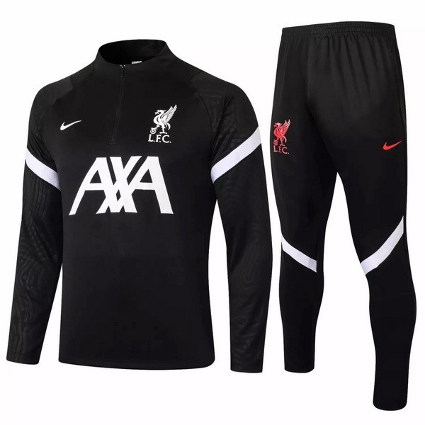 Tuta Calcio Liverpool 20/21 Nero Bianco